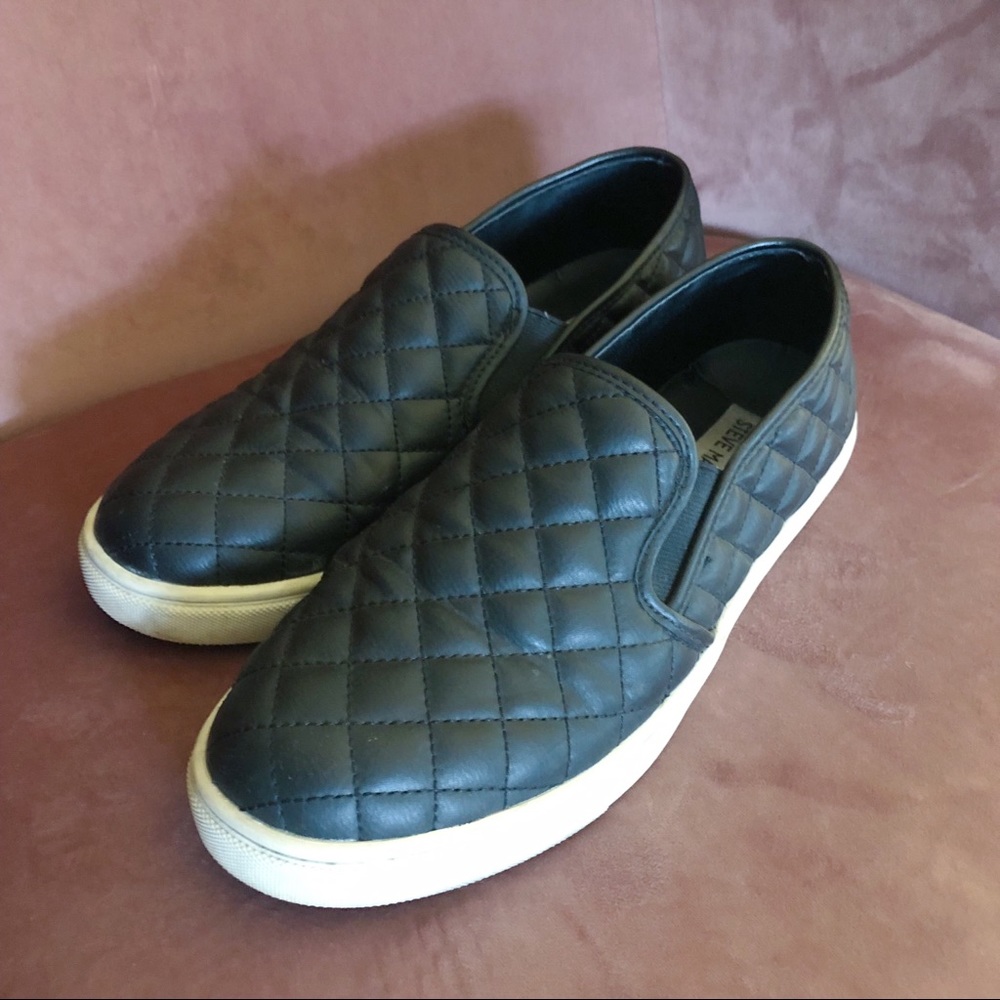 Black Slip-Ons